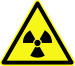 D-W005 Warnung vor radioaktiven Stoffen oder ionisierenden Strahlen ty.svg